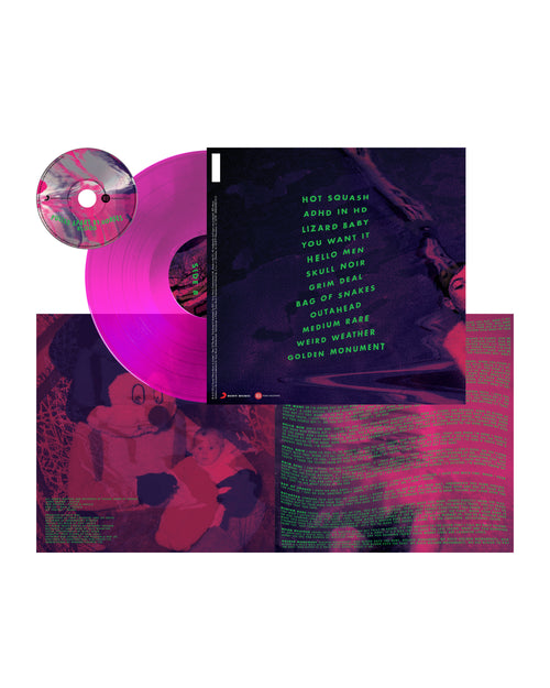 Blood (12" Transparent Pink Vinyl + CD)