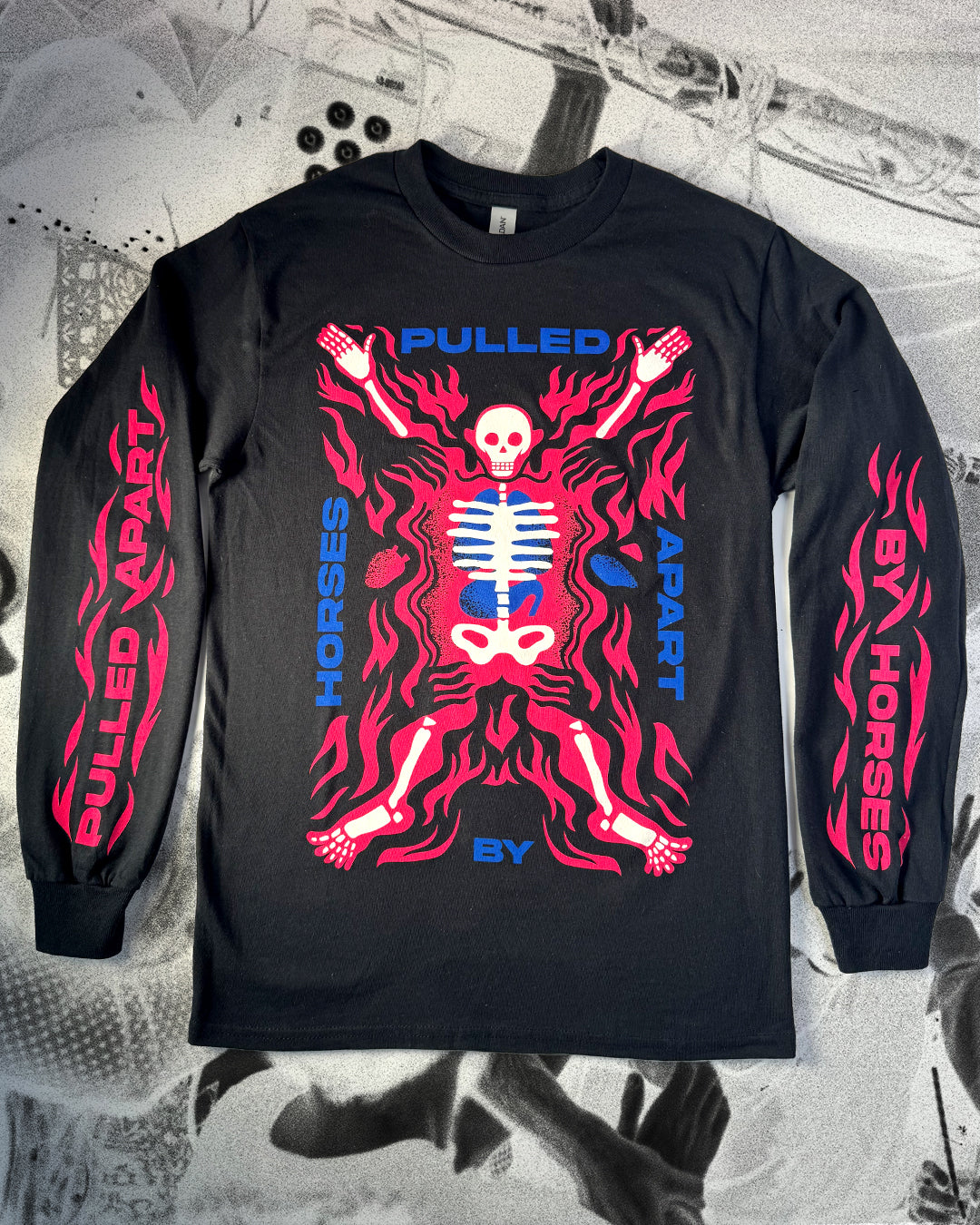 SKELETON LONGSLEEVE T-SHIRT